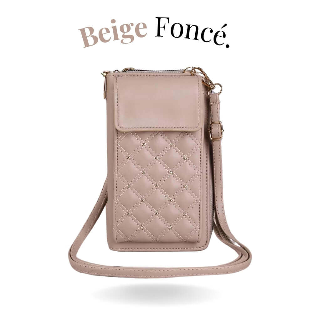 Le Serenity’Bag Édition Diamant est l’accessoire idéal pour celles qui veulent briller avec élégance. Orné de délicates perles façon diamant, ce sac à main tendance pour femme allie glamour, légèreté et praticité. Parfait pour illuminer vos tenues du quot