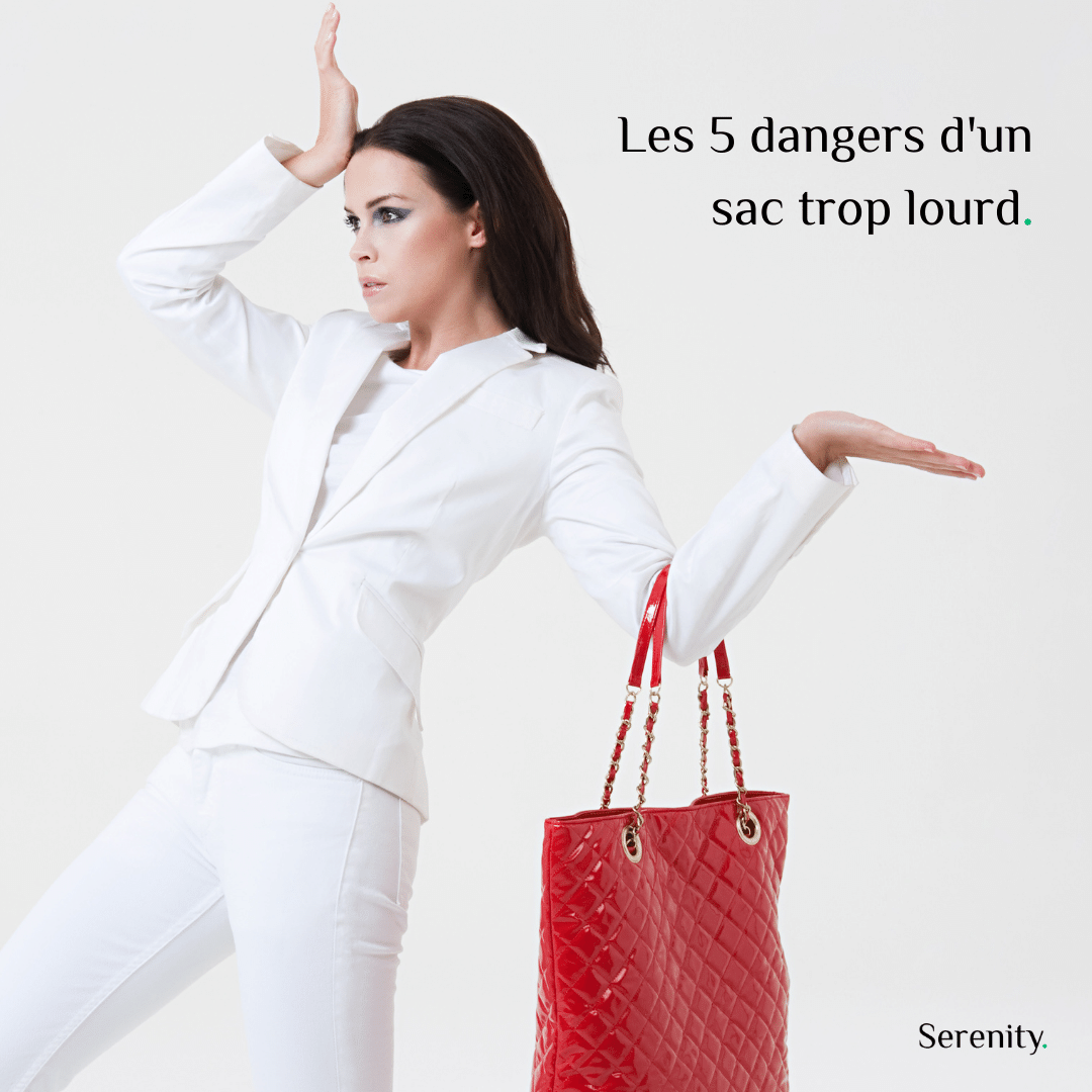 Les 5 dangers d’un sac à main trop lourd Image
