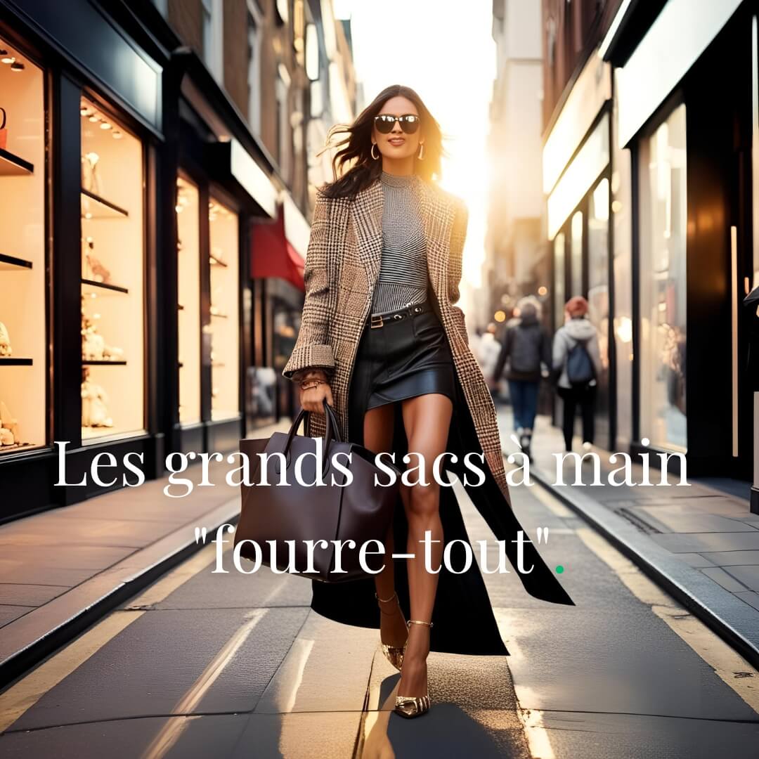 Les sacs à main "fourre-tout"