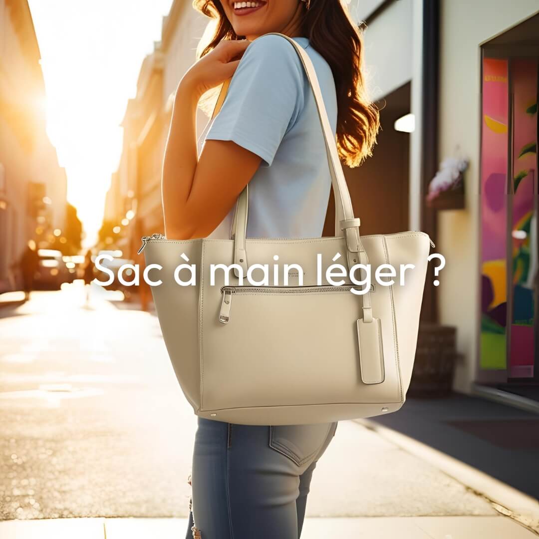 Sac à main léger : l’allié des femmes qui veulent en faire plus sans se fatiguer Image