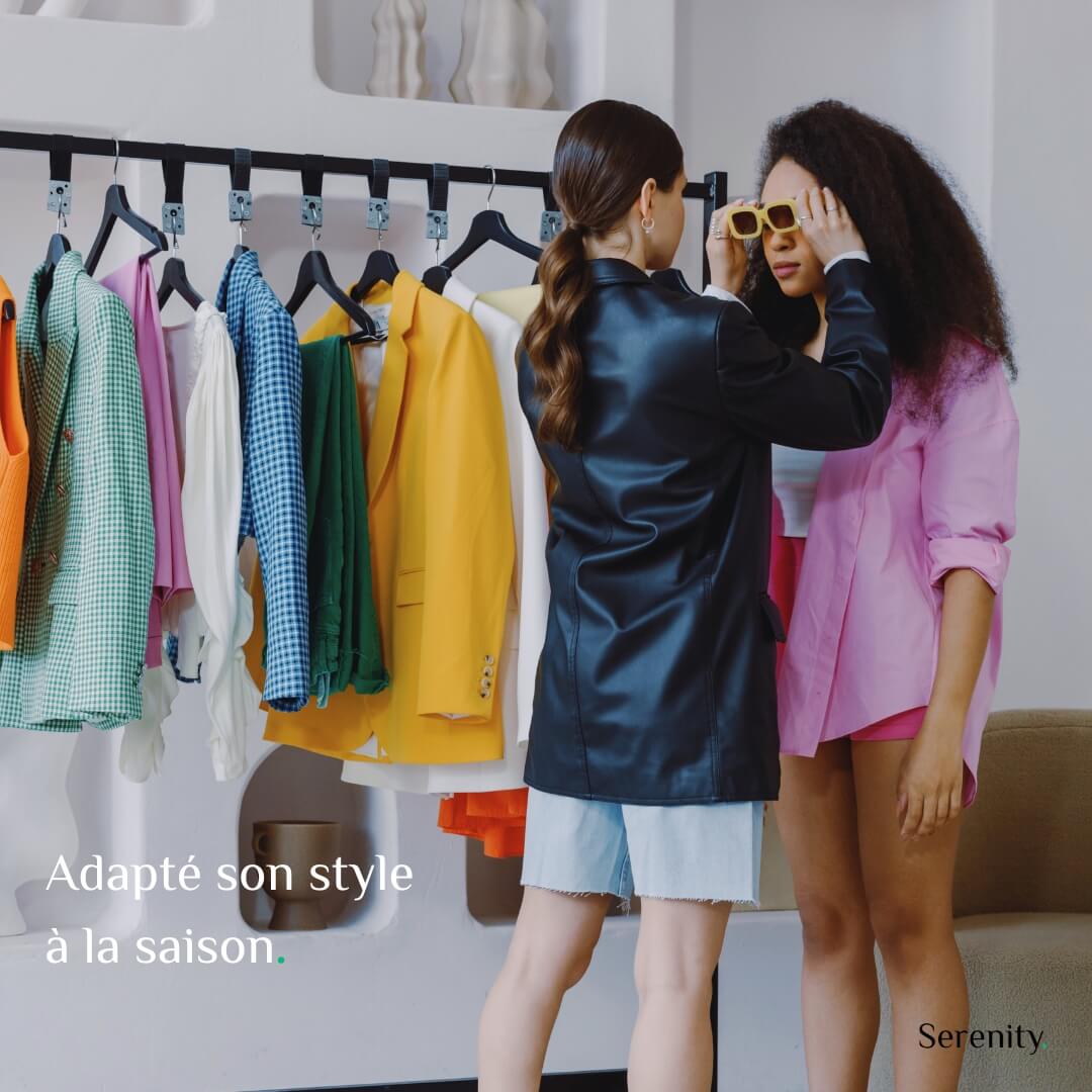 Adapter son style vestimentaire à chaque saison est essentiel pour allier confort et élégance.  Image