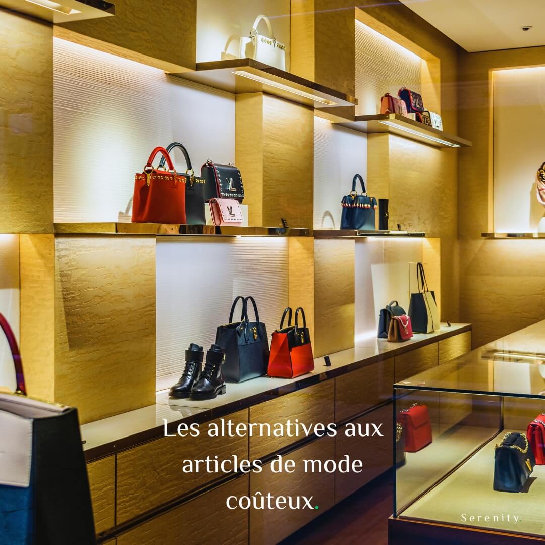 Les alternatives aux articles de mode coûteux Image