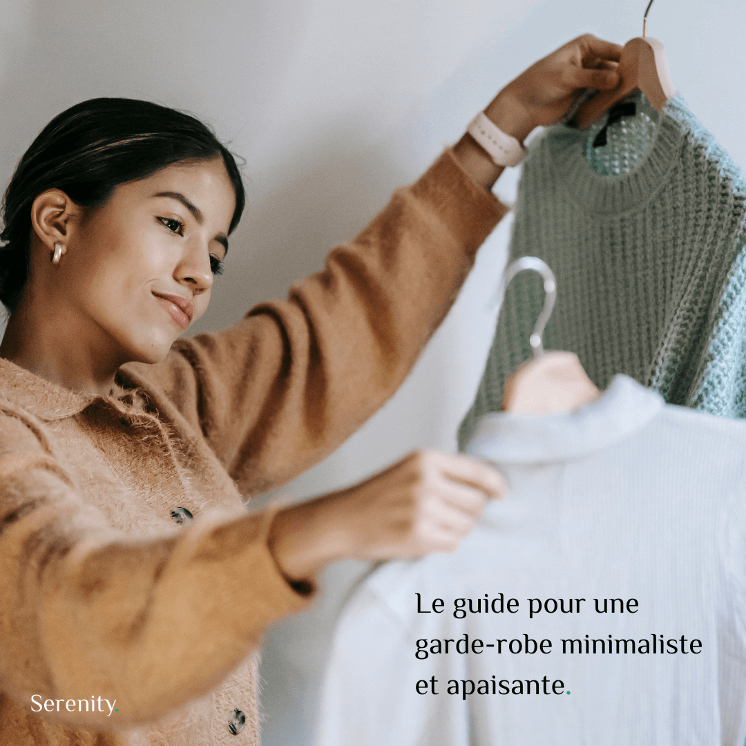 Comment avoir une garde-robe minimaliste et apaisante ?  Image