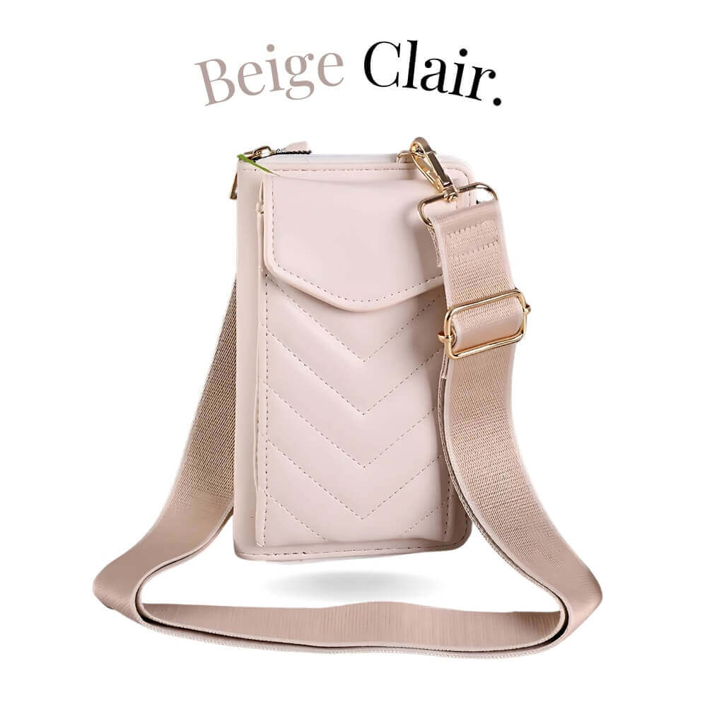 Le Serenity’Bag Édition Élégance est l’accessoire idéal pour celles qui veulent briller avec élégance. Orné de délicates perles façon diamant, ce sac à main tendance pour femme allie glamour, légèreté et praticité. Parfait pour illuminer vos tenues du quo