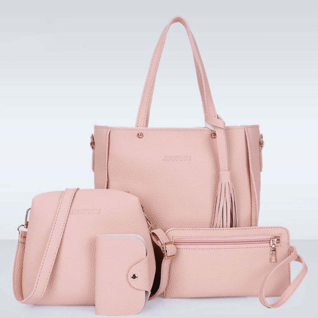 Découvrez Zenith, notre nouvel ensemble de sacs couleur rose au design minimaliste, raffiné et à la conception minutieuse et sophistiquée, offrant ainsi des pièces élégantes, fonctionnelles et captivantes.