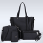 Découvrez Zenith, notre nouvel ensemble de sacs couleur noir au design minimaliste, raffiné et à la conception minutieuse et sophistiquée, offrant ainsi des pièces élégantes, fonctionnelles et captivantes.